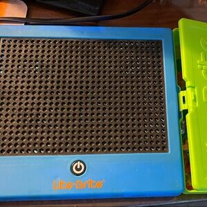 Kids Light Peg Board - Blue and Green